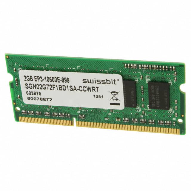 SGN02G72F1BD1SA-CCWRT MODUL DDR3 SDRAM 2GB 204SO-UDIMM