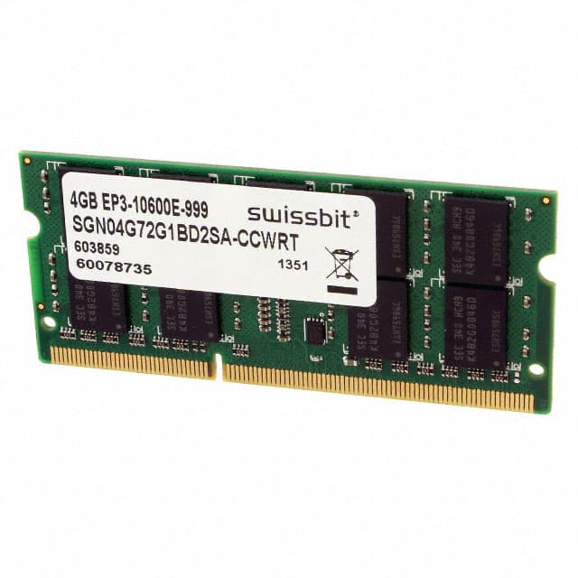 SGN04G72G1BD2SA-CCWRT MODUL DDR3 SDRAM 4GB 204SO-UDIMM