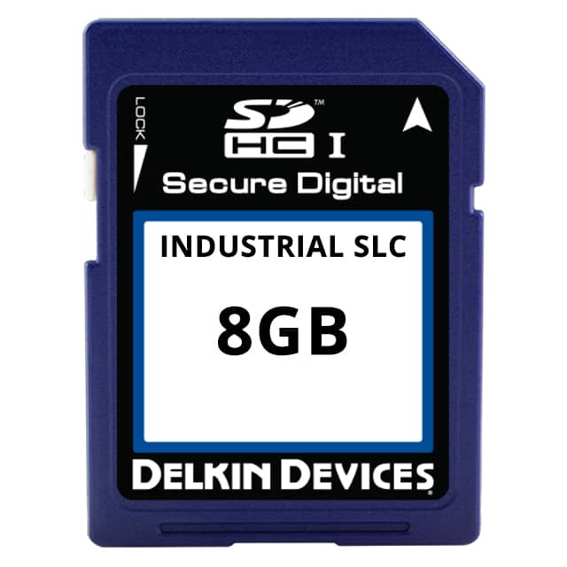 SE08TRZFX-1B000-3 8GB SLC SD CARD I-TEMP (-40 + 85