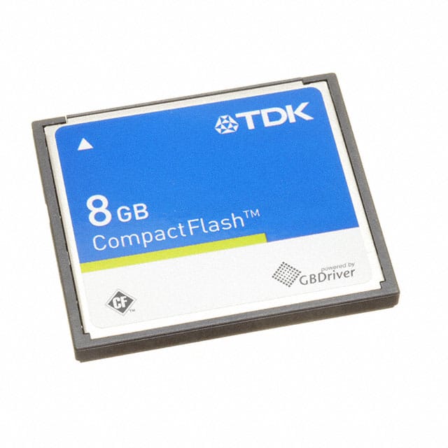 CFE9D008GTYBWB00EAA0 MEMORY CARD COMPACTFLASH 8GB SLC