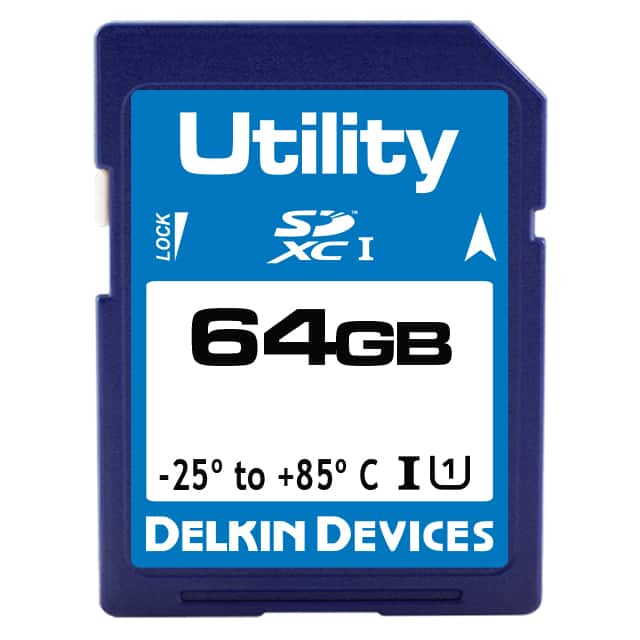 SF64FQYFA-U1000-3 64GB 3D SD CARD (-25C - +85C) SM