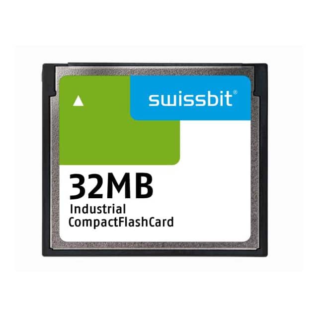 SFCF0032H1BK1WI-C-MS-513-STD INDUSTRIAL COMPACT FLASH CARD, C