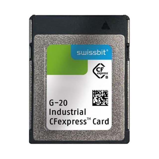 SFCE120GW1EB4TO-I-5E-111-STD INDUSTRIAL CFEXPRESS CARD, G-20,