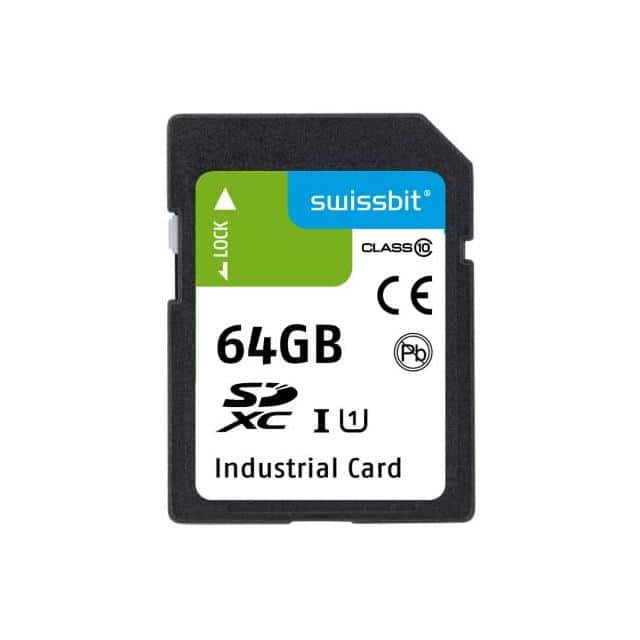 SFSD064GL1AM1MT-I-ZK-21P-STD INDUSTRIAL SD CARD, S-58, 64 GB,