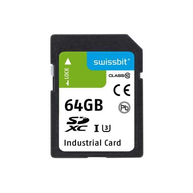 SFSD064GL1AM1MT-E-5E-211-STD INDUSTRIAL SD CARD, S-55, 64 GB,