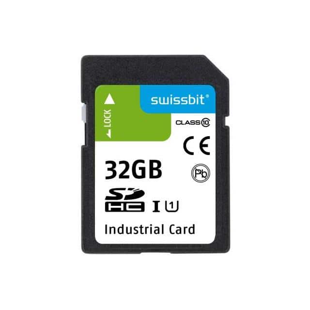 SFSD032GL1AM1MT-E-6F-21P-STD INDUSTRIAL SD CARD, S-58, 32 GB,