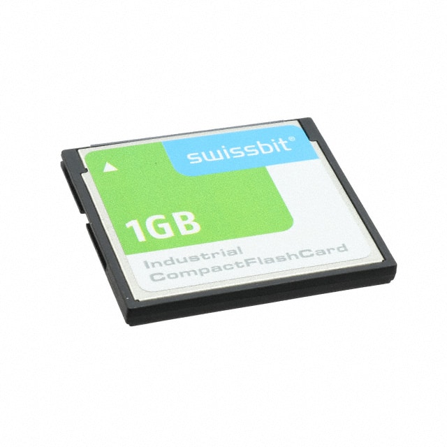 SFCF1024H1AF2TO-I-MS-517-STD MEMORY CARD COMPACTFLASH 1GB SLC