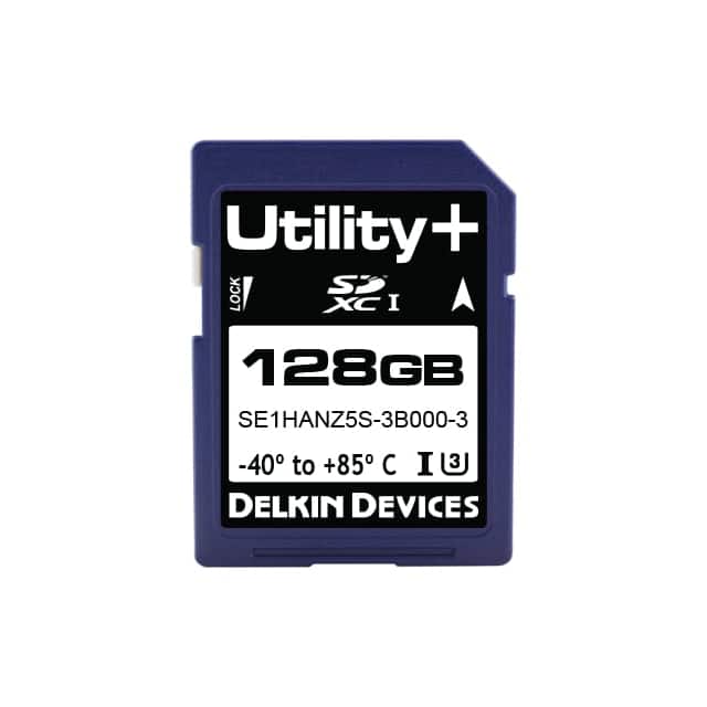 SE1HFQYFA-1B000-3 128GB 3D SD CARD I-TEMP (-40C -