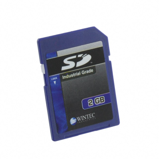 W7SD002G1XA-H60PB-02D.01 MEMORY CARD SD 2GB SLC