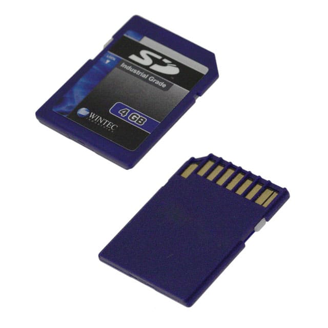 W7SD004G1XA-H60PB-2Q2.01 MEMORY CARD SD 4GB SLC