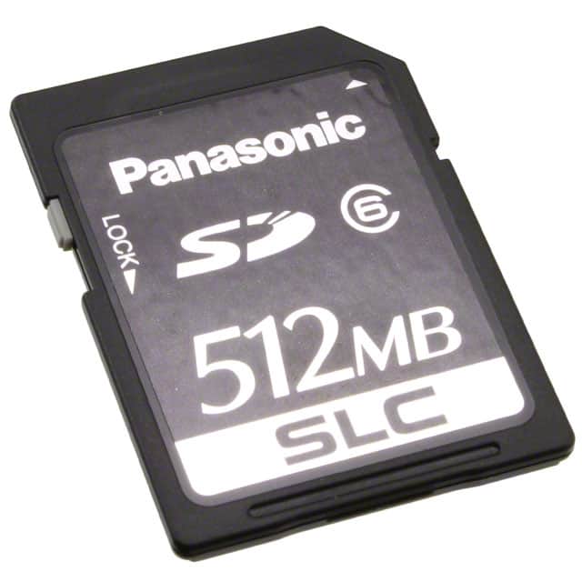 RP-SDFC51DA1 MEMORY CARD SD 512MB CLASS 6 SLC