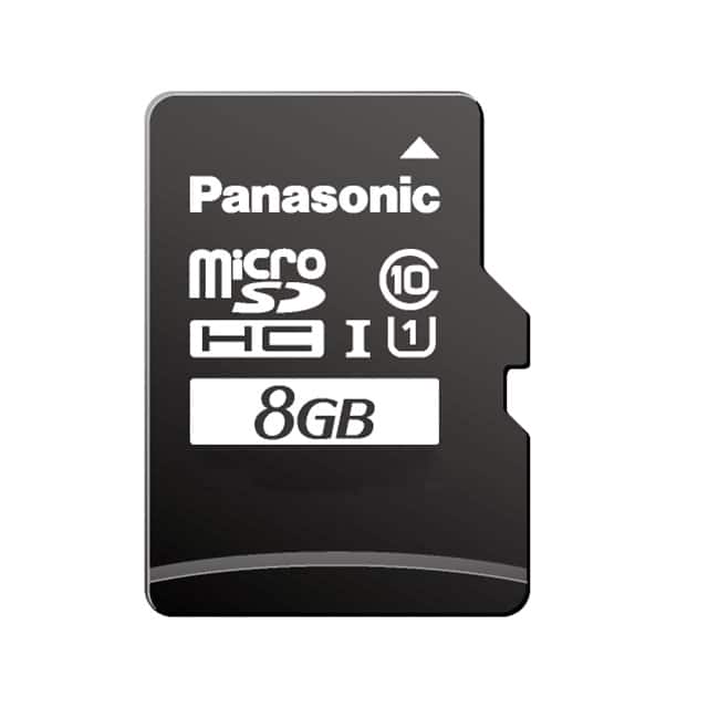 RP-SMLE08DA1 MEM CARD MICROSDHC 8GB CLS10 MLC