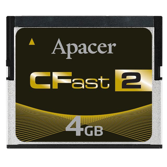 APCFA004GBAN-BT MEMORY CARD CFAST 4GB SLC