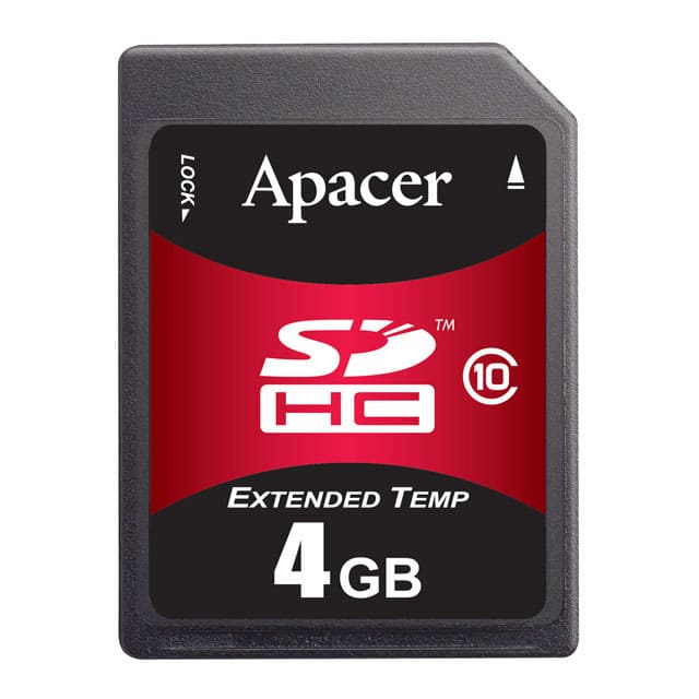AP-ISD004GIA-1ATM MEMORY CARD SDHC 4GB CLASS 6 MLC