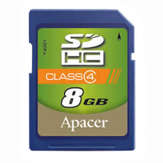 AP8GSDHC4-B MEMORY CARD SDHC 8GB CLASS 4