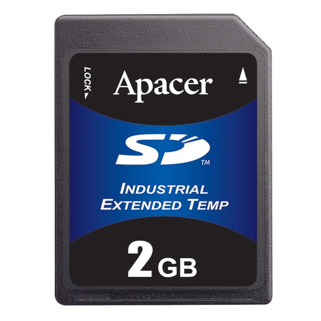 AP-ISD02GIS2B-3T MEMORY CARD SD 2GB SLC
