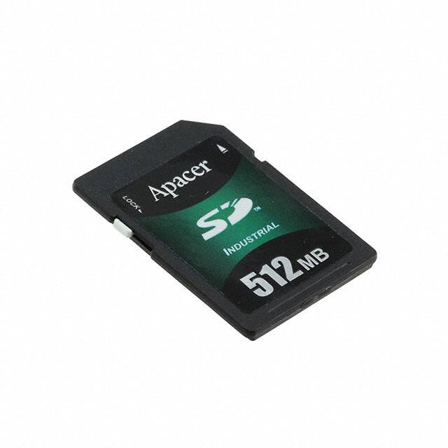 AP-ISD512CS2A-3T MEMORY CARD SD 512MB SLC