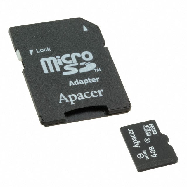 AP4GMCSH4-B MEMORY CARD MICROSD 4GB CLASS 4