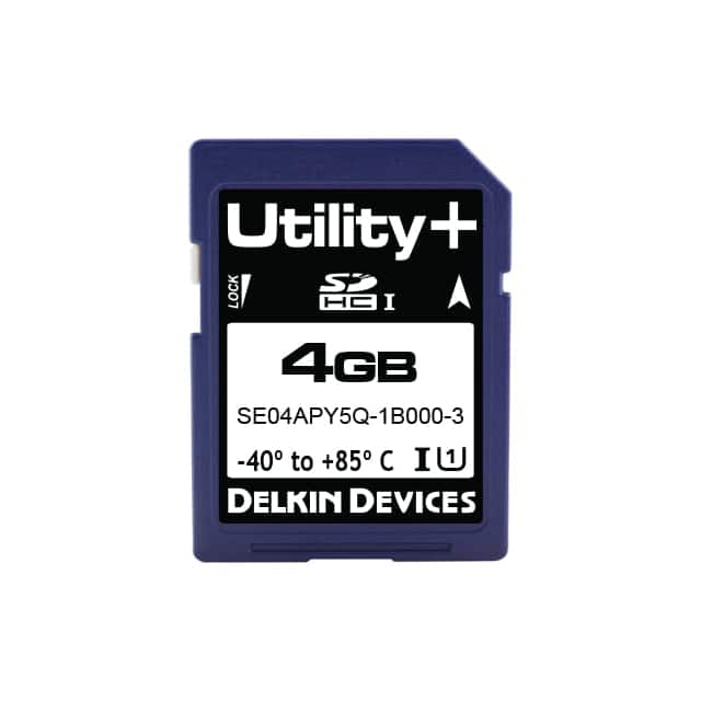 SE04APYJP-1B000-3 4GB MLC SD CARD I-TEMP (-40C - +