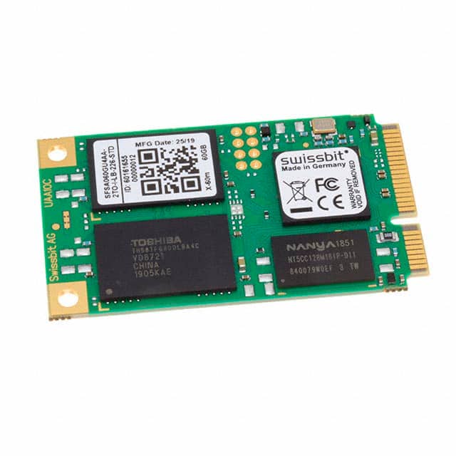 SFSA060GU4AA2TO-I-LB-226-STD SSD 60GB MSATA MLC SATA III 3.3V