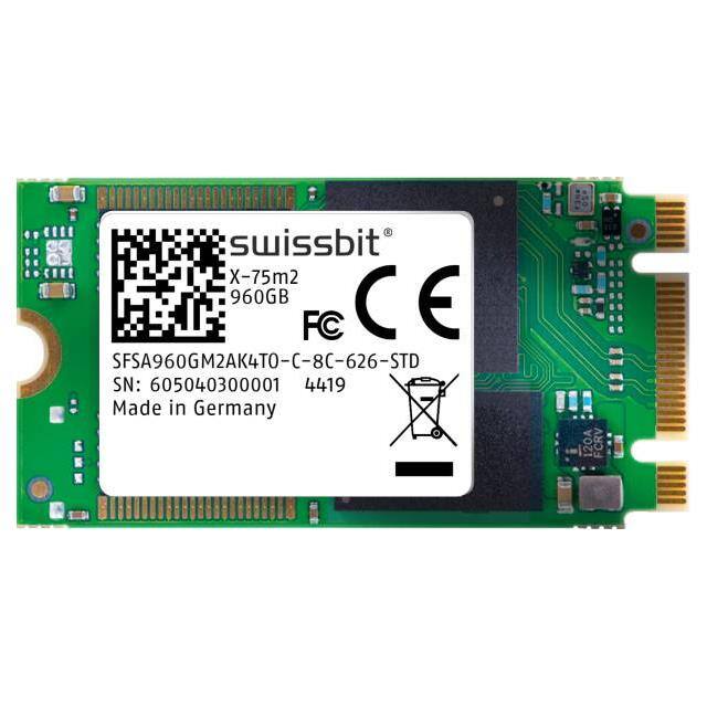SFSA960GM2AK2TA-I-8C-216-STD INDUSTRIAL M.2 SATA SSD, X-75M2