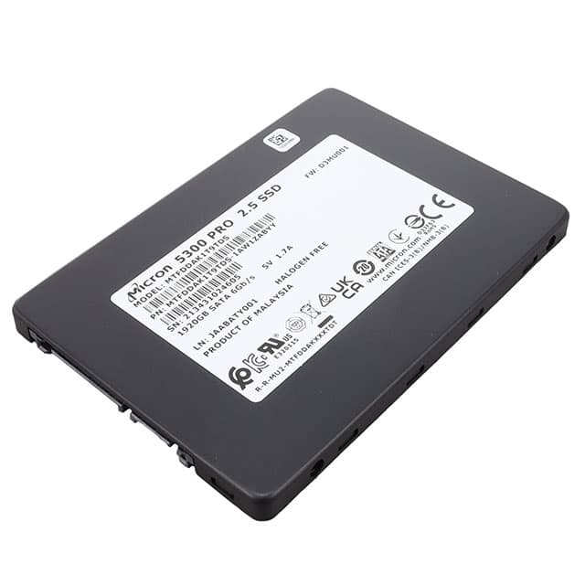 MTFDDAK1T9TDS-1AW1ZABYY SSD 1.92TB 2.5" TLC SATA III 5V