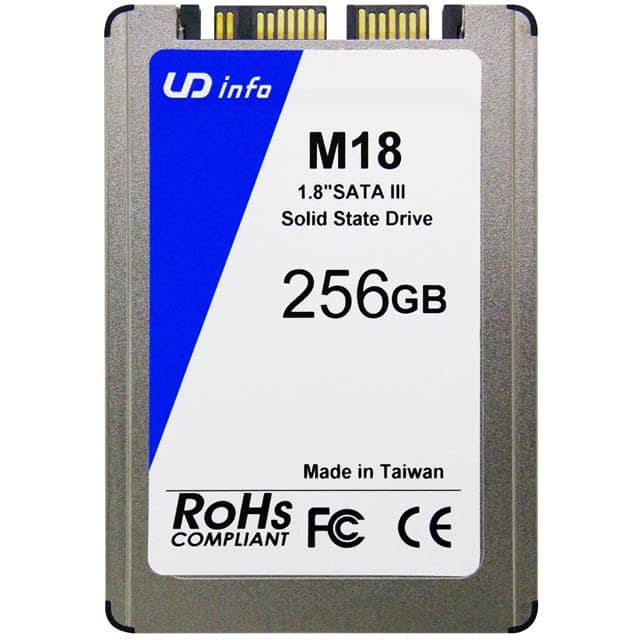 M18-16UK256GB-B2U SSD 256GB 1.8" TLC SATAIII-5V