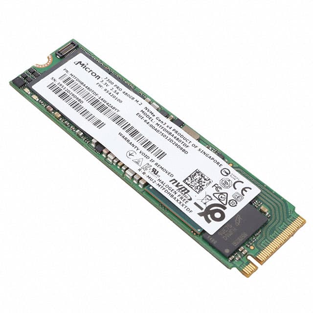 MTFDHBA480TDF-1AW4ZABYY SSD 480GB M.2 TLC NVME 3.3V