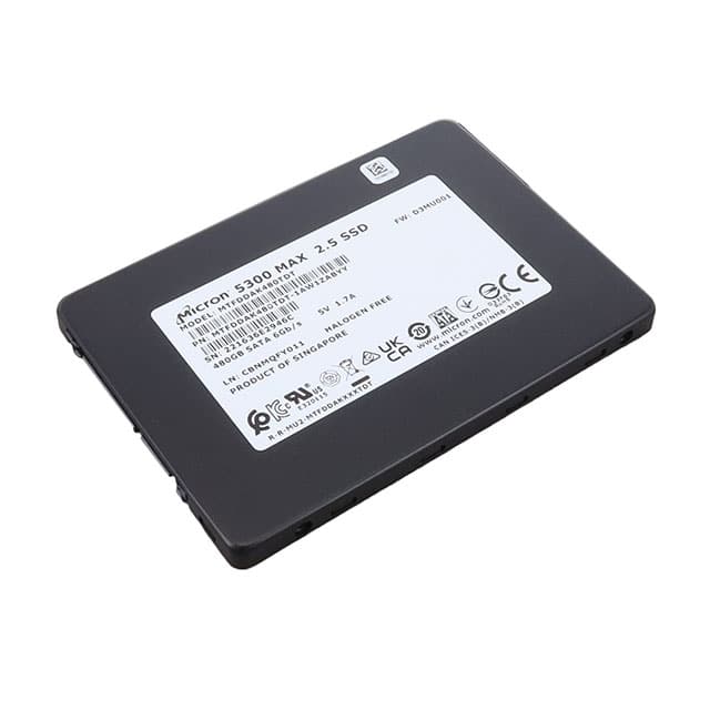 MTFDDAK480TDT-1AW1ZABYY SSD 480GB 2.5" TLC SATA III 5V