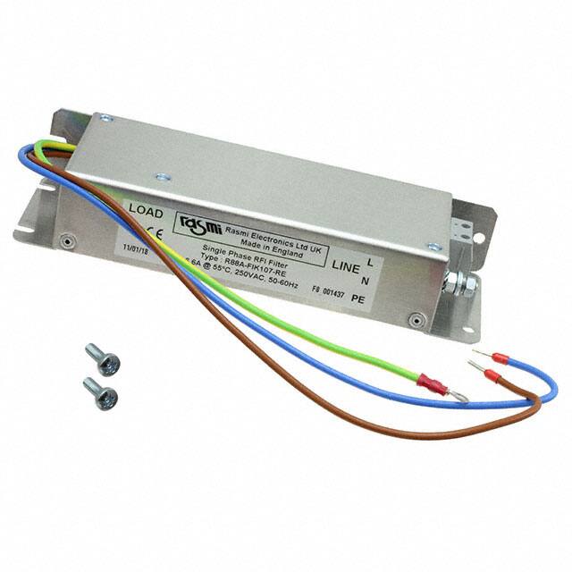 R88A-FIK107-RE SERVO DRIVE FILTER 6.6A 250VAC