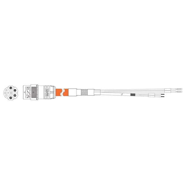 P30629-M10 MOTOR CABLE 4 POWER 2 SIGNAL 10M