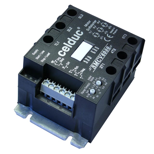 SMCV6080 SOFT-STARTER 3PH.16AC3/200-480VA
