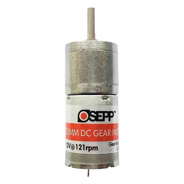 LS-00086 121 RPM DC METAL GEAR MOTOR