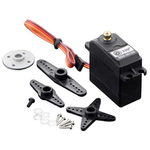 SER0038 SERVOMOTOR RC 6V DF METAL GEARED