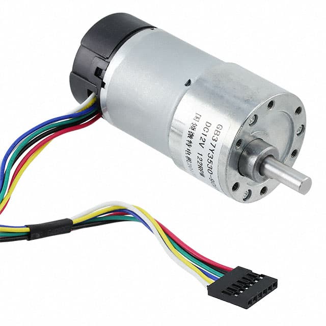 FIT0403 GEARMOTOR 121 RPM W/ ENCODER 12V