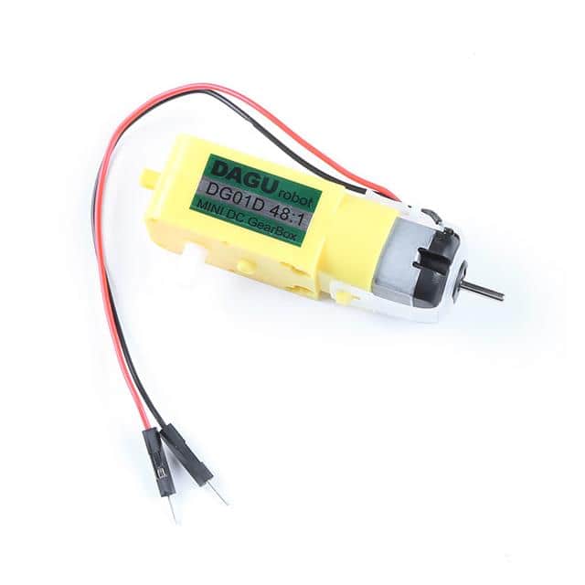 ROB-21245 HOBBY GEARMOTOR - 140 RPM, MALE