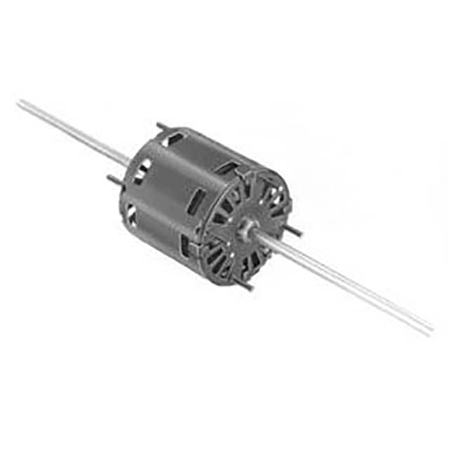 D366 3.3" DOUBLE SHAFT MOTOR, 115 VOL