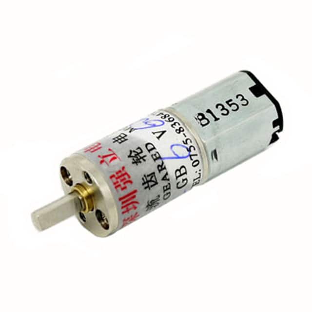 108100002 GEARMOTOR 60 RPM 6V
