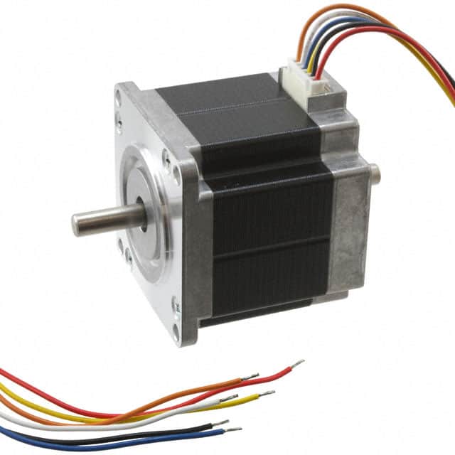 23KM-K066-99V STEP MOTOR HYBRID DUAL SHAFT 24V