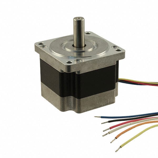 34KM-K006-99W STEP MOTOR HYBRID DUAL SHAFT 24V