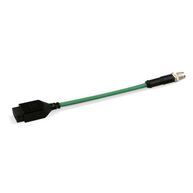 CB-M12X8PM-10CM M12 X Code 8P Male to RJ45 Socke