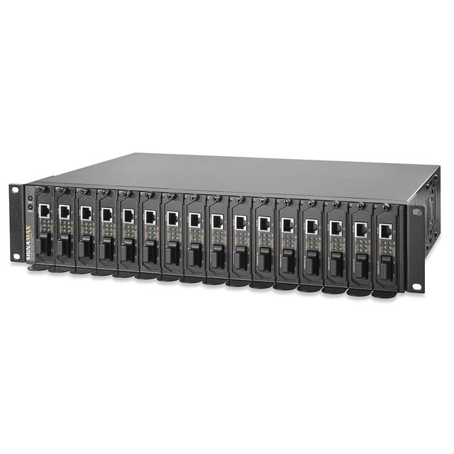 SIG FO-065-1185 16 BAY RACK MT MEDIA CONVERTER