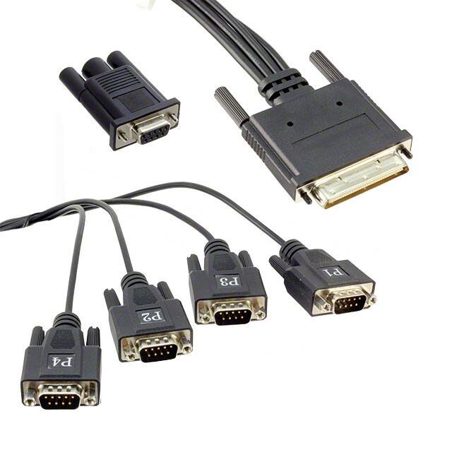 76000528 NETWORKING CABLE FANOUT 4 PORT