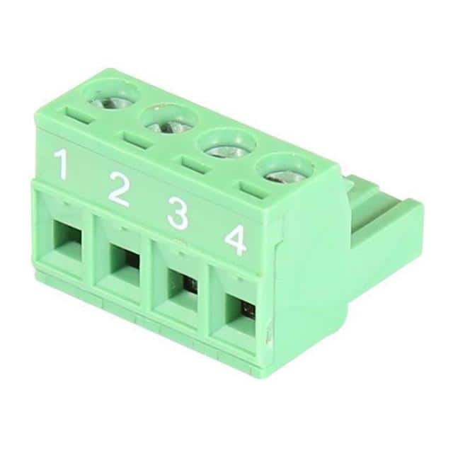 TB-4P-MALE 4-Pin Green Terminal Block for L