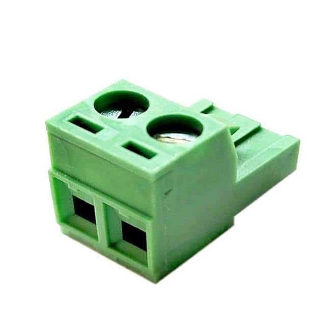TB-2P-MALE 2-Pin Green Terminal Block