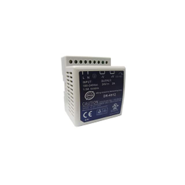 DR-4512 DIN RAIL POWER SUPPLY, 45W/2A @