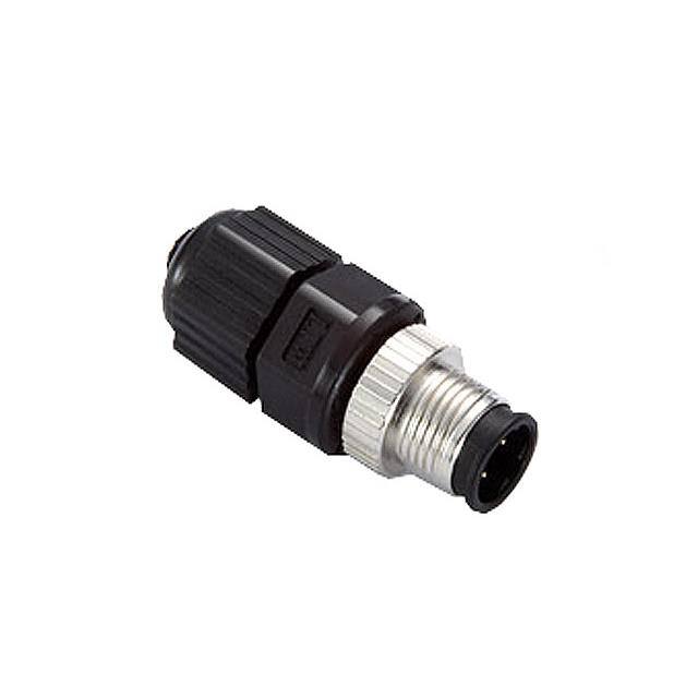 M12D-4PMM-IP67 M12 D-coded connector, quickon t