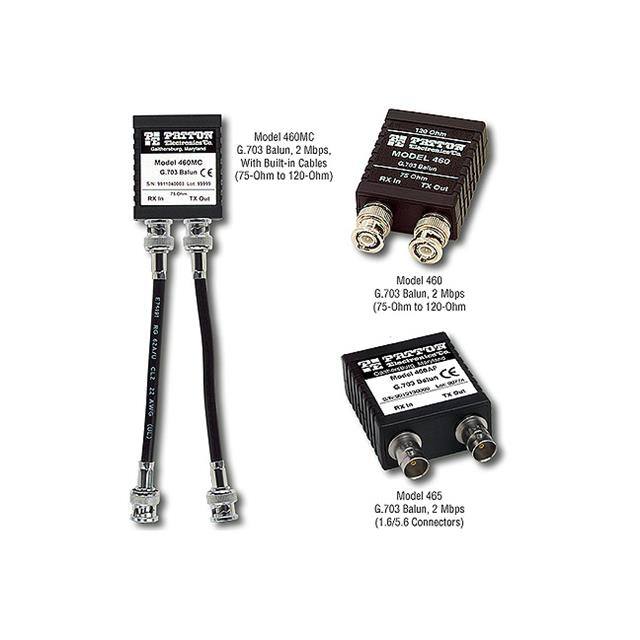 460F G.703 BALUN 75/120 OHM FEMALE BN