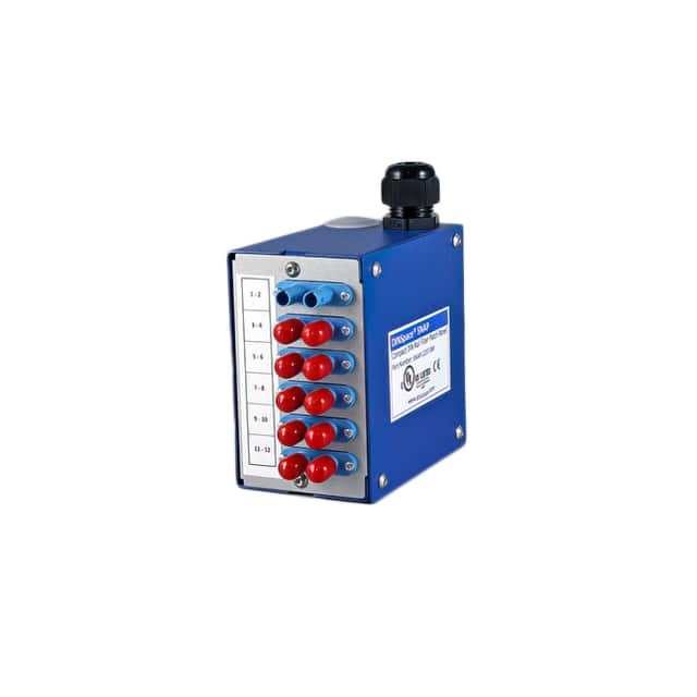 SNAP-12ST-SM SNAP PATCH PANEL W/6 SM ST/ST
