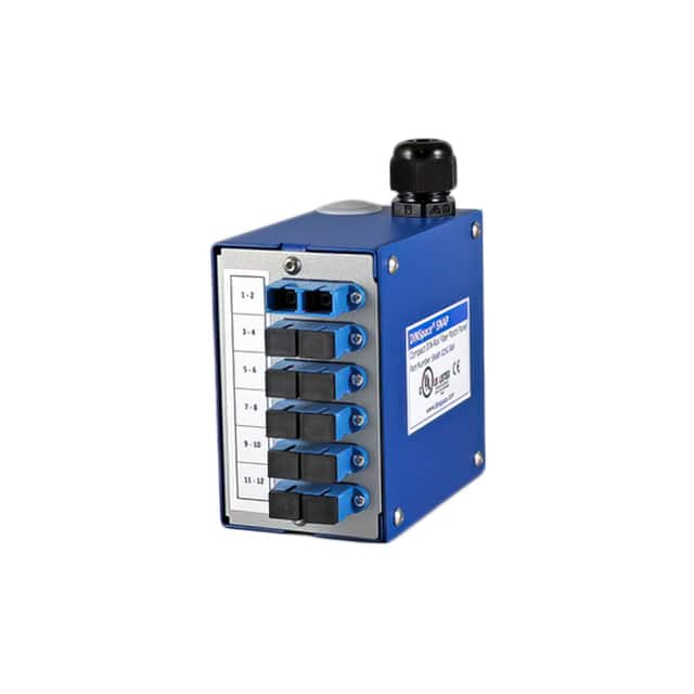 SNAP-12SC-SM SNAP PATCH PANEL W/6 SM SC/SC